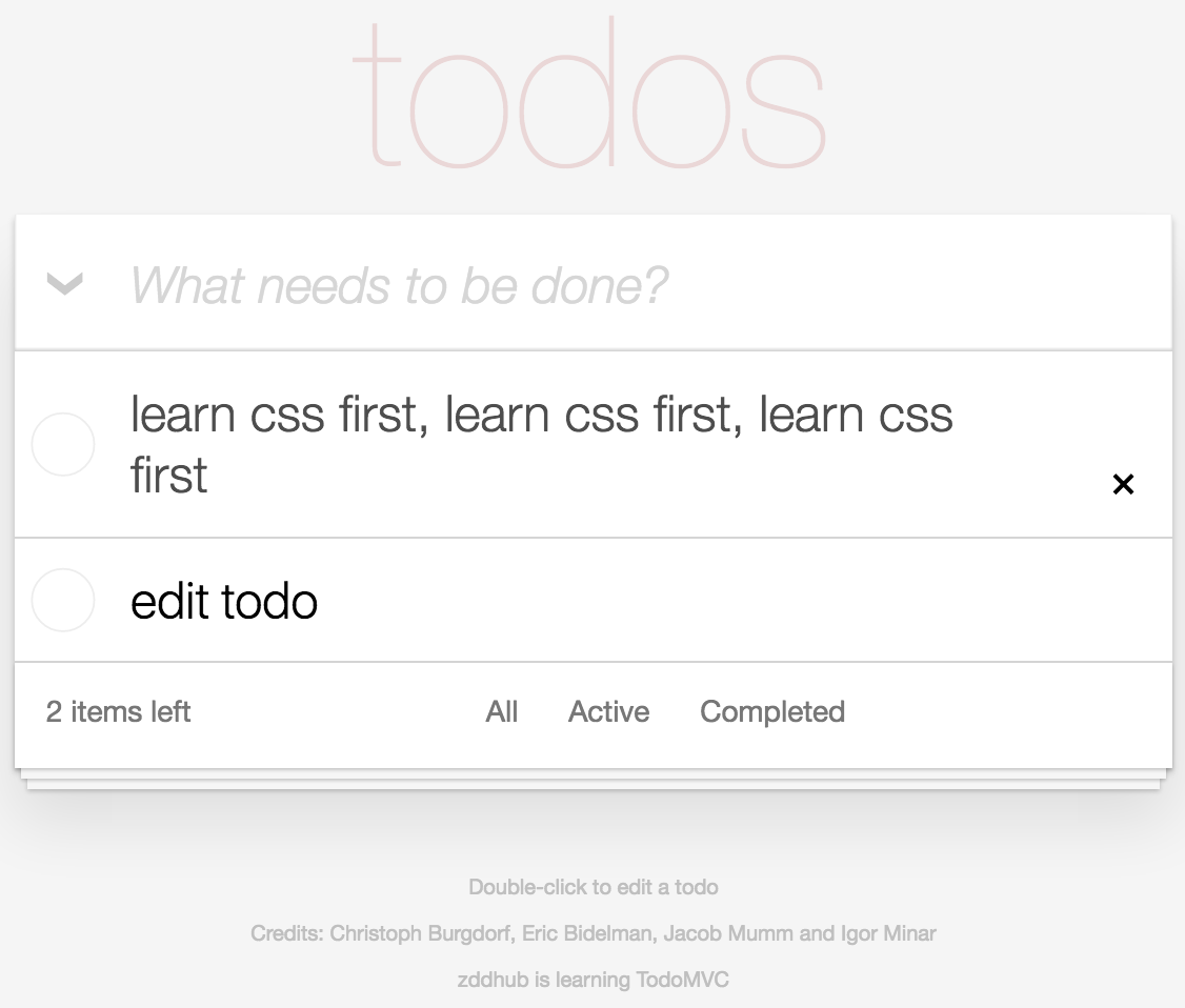 todomvc new-todo css position