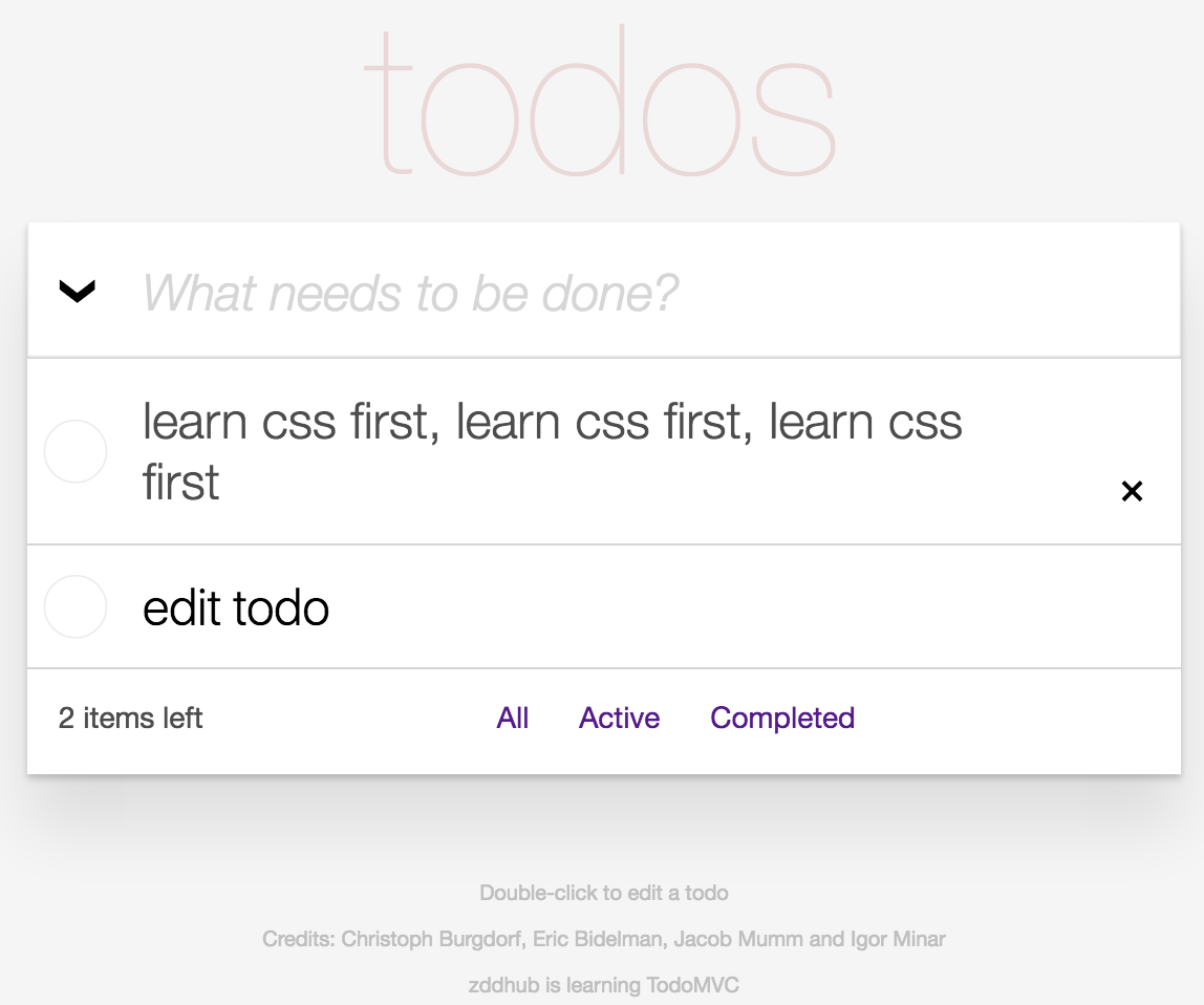 todomvc new-todo css position