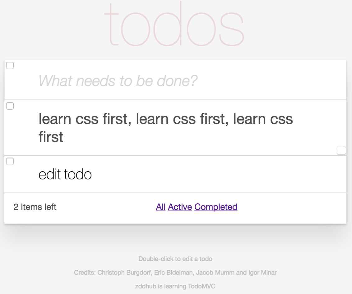 todomvc new-todo css position